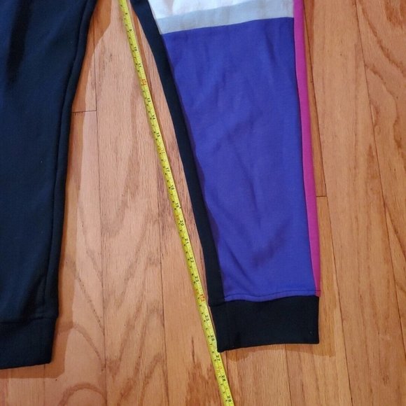 Civilized Men's Soft Sweatpants jogger size XL Muticolor Color block - Picture 4 of 9
